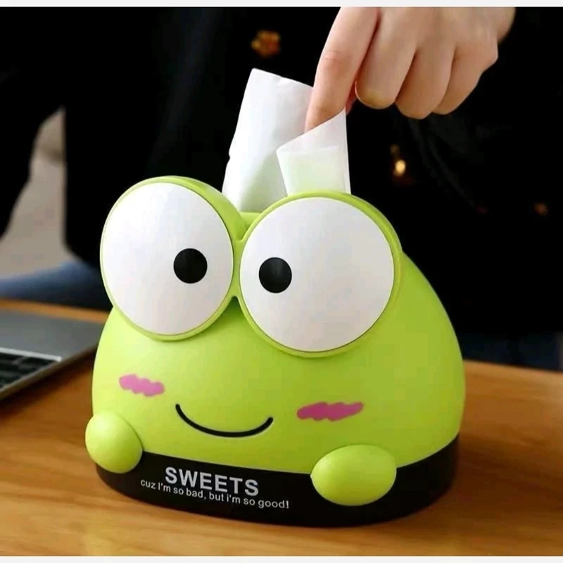 جادستمال کاغذی فانتزی طرح قورباغه